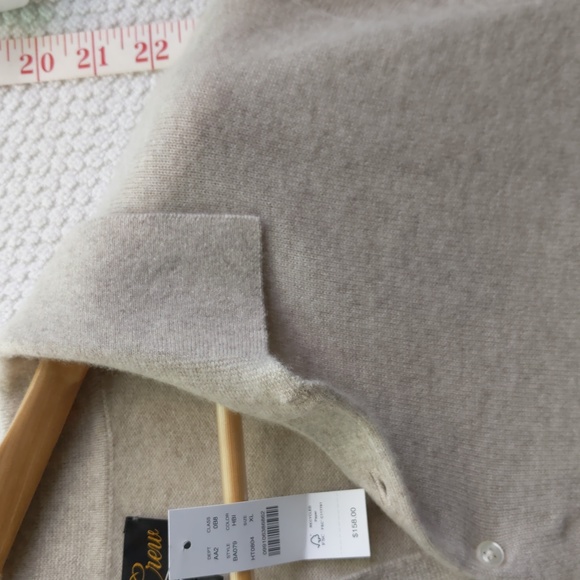 J Crew NEW 100% Cashmere Collared Sweater Mens XLarge New w Tags - Picture 14 of 17
